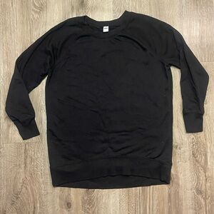 Old Navy 3/4 Length Sleeve Crewneck Sweatshirt - Size Small